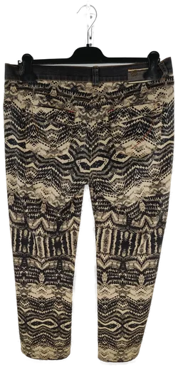 Basler Damenjeans / schwarz-beige gemustert - L/40 - Bild 2