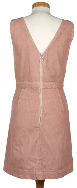 Denim Co. Damen Kleid, beige - Gr. S  - Bild 2