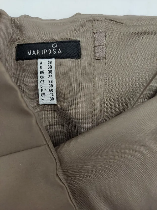Mariposa Damen Bustierkleid taupe - Gr. M  – Bild 5