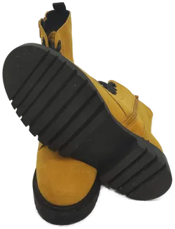 Craceland-Schnürboots in gelb, Gr: 41 - Bild 2