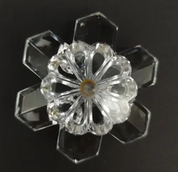 Swarovski Kerzenständer - Schneeflocken-förmig / 6x6x4cm – Vorschau 4