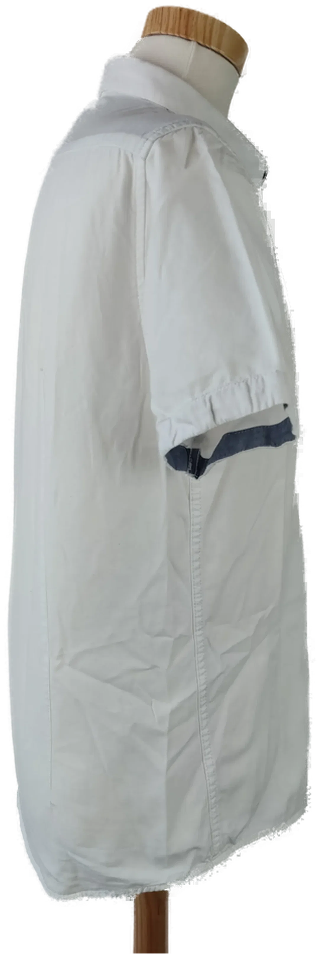 TOM TAILOR Denim Herrenhemd, weiß - Gr. M (slim fit) – Bild 2