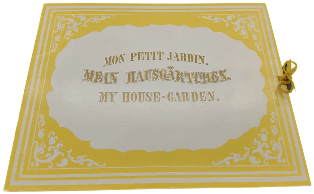 Mon Petit Jardin Schnittmuster für eine Papierblumen Tafelaufsatz "Mein Hausgärtchen"  – Bild 2