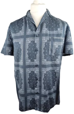 Kurzarmhemd Palmers Paisley-Muster | Casual-Statement
