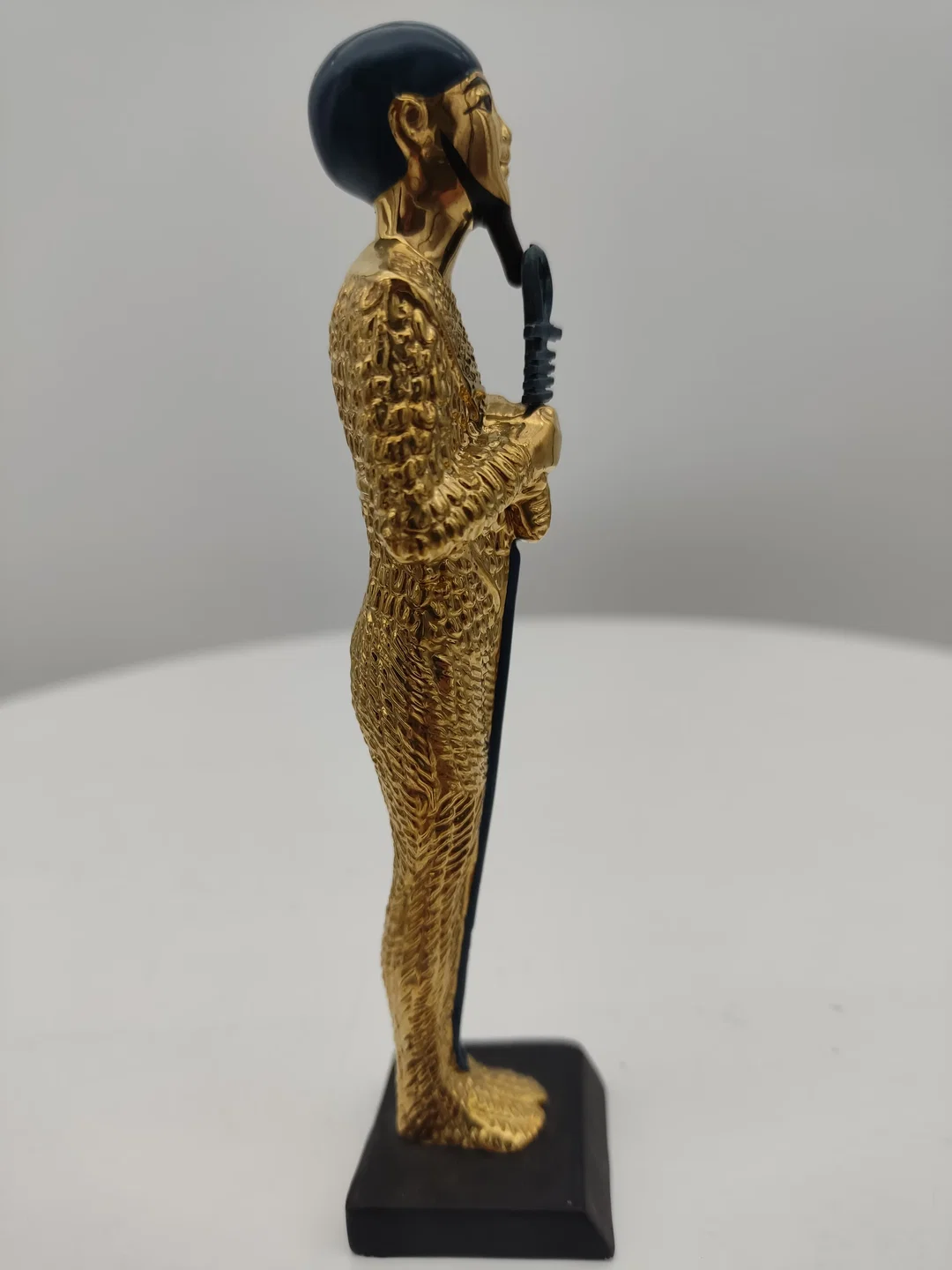 Goldener Ptah Porzellan & Zertifikat von Franklin Mint | Limitierte Rarität – Bild 4