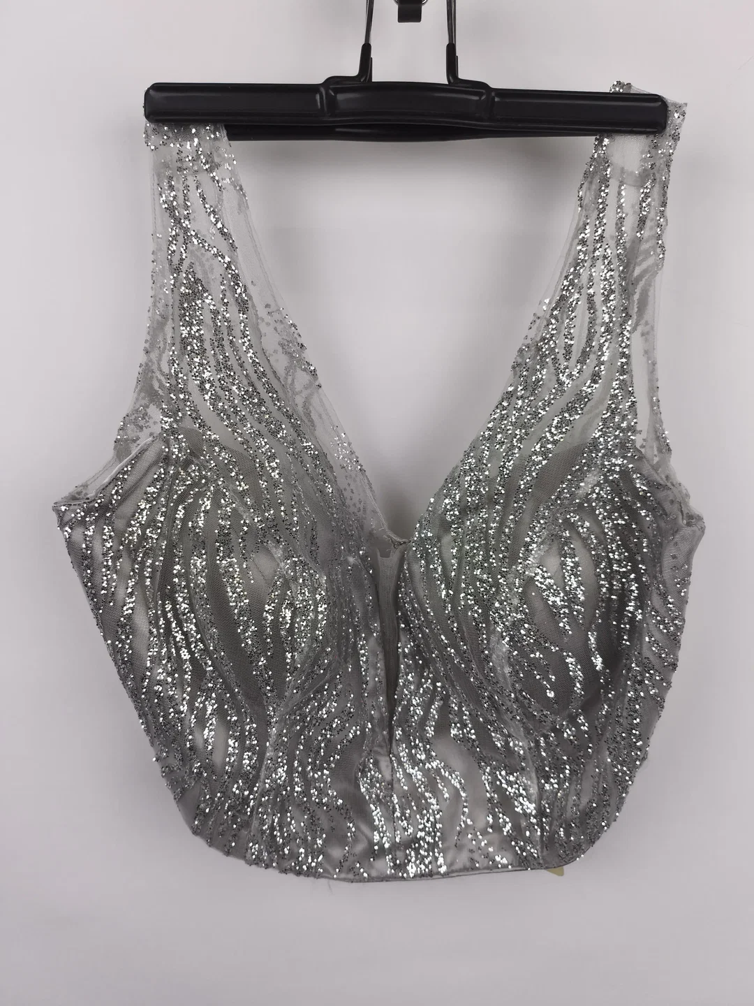 Ballkleid 2-teilig, silber, Eva & Lola, Gr. L – Bild 6