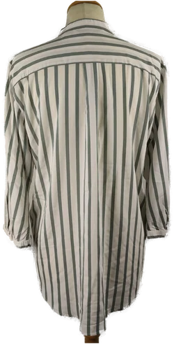 Damenbluse Vero Moda Creme Gestreift | Sommerleicht - Bild 2