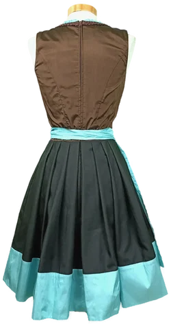 Country Line Damendirndl blau/braun Gr. 34 – Vorschau 2