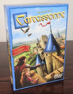 Carcassonne "Englisch" - Gesellschaftsspiel - Z-MAN Games