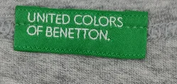United Colors of Benetton Kindershirt grau Gr. 82 - Bild 2