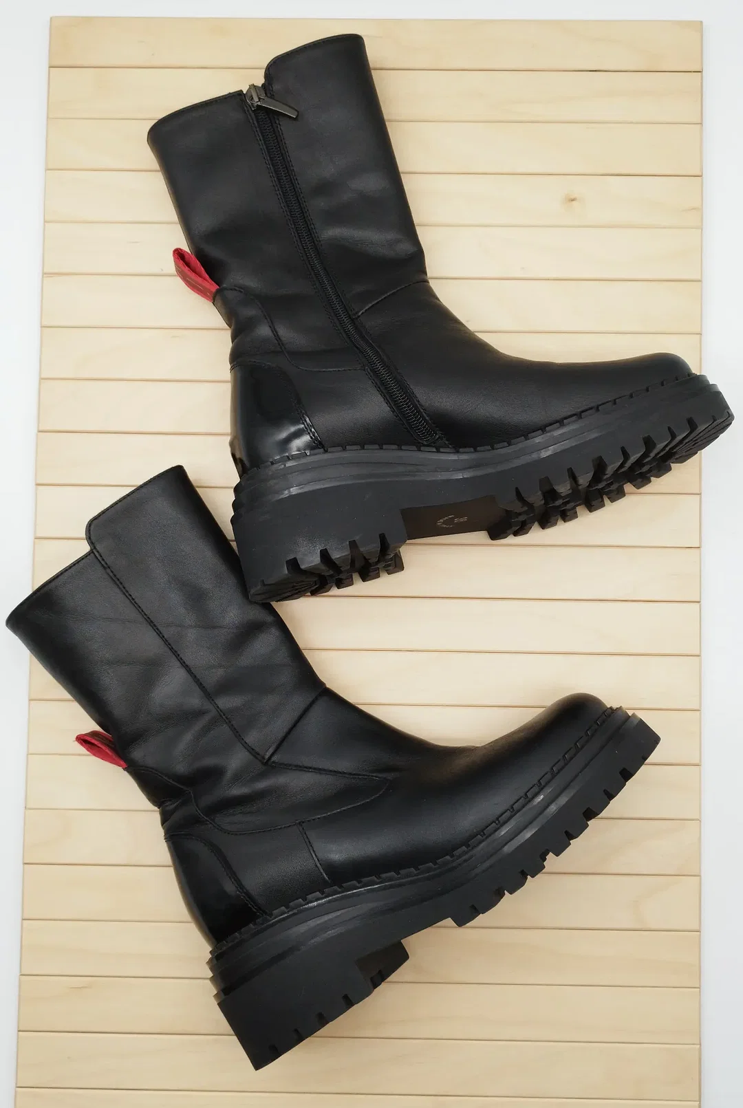 Stiefeletten Laura Bellariva Schwarz Leder Gr.36 | Herbst-Begleiter - Bild 4