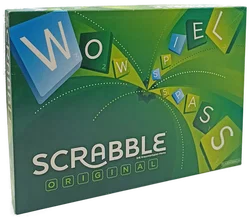 Mattel Games Scrabble Original – Das klassische Kreuzworträtsel-Brettspiel