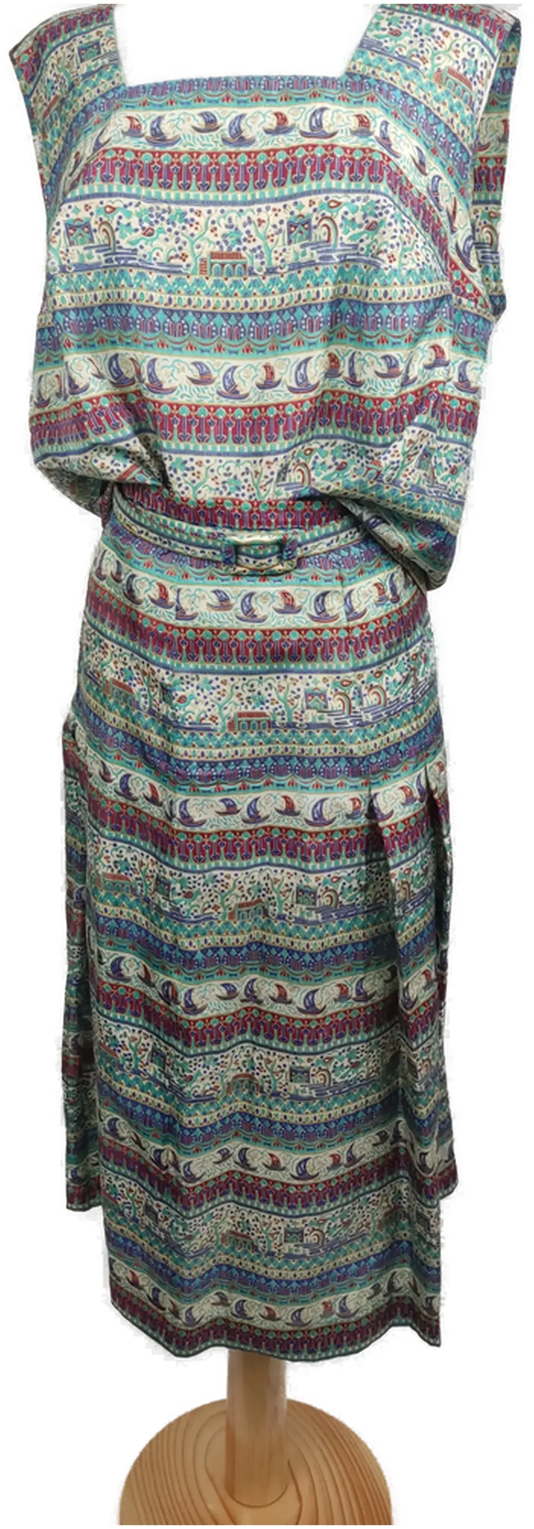 Damen Zweiteiler gemustert - M/38 - Bild 1