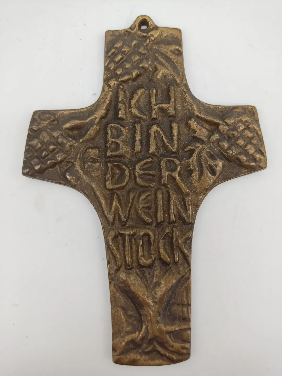 Messing Wandkreuz von Joseph Krautwald - Bild 3