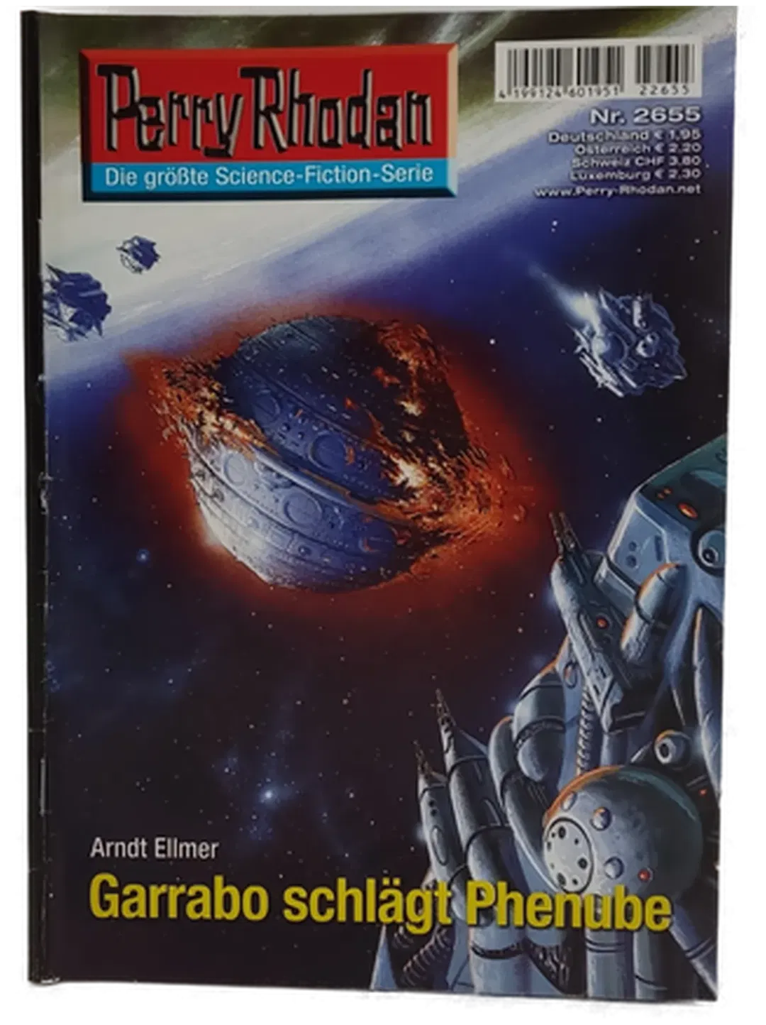 Romanheft Perry Rhodan Garrabo schlägt Phenube Erstauflage Nr.2655 - Bild 2