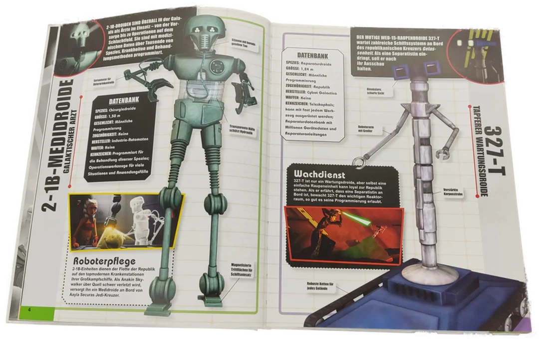Buch Star Wars The Clone Wars "Lexikon der Helden Schurken und Droiden" – Bild 6