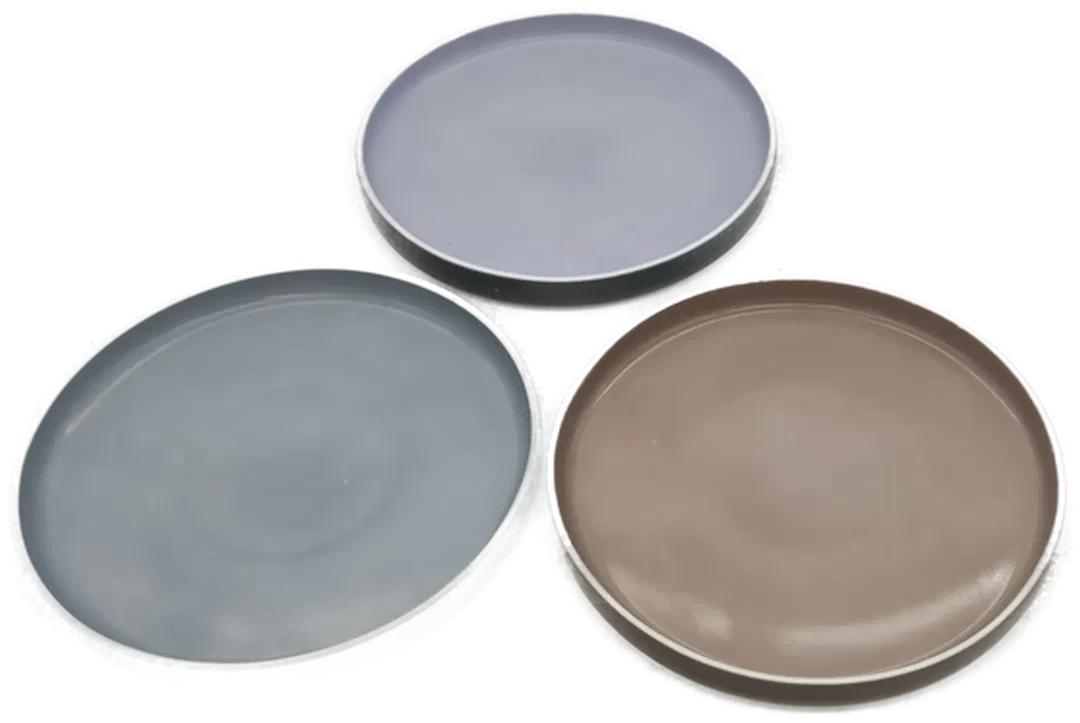 Arzberg Germany „Chromatics Graubeige“ Teller (3 Stück) - Bild 4
