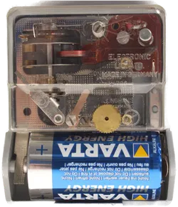 Junghans ATO-MAT S Kaminuhr – Elektronische Uhr – Made in Germany – Vintage - Bild 2