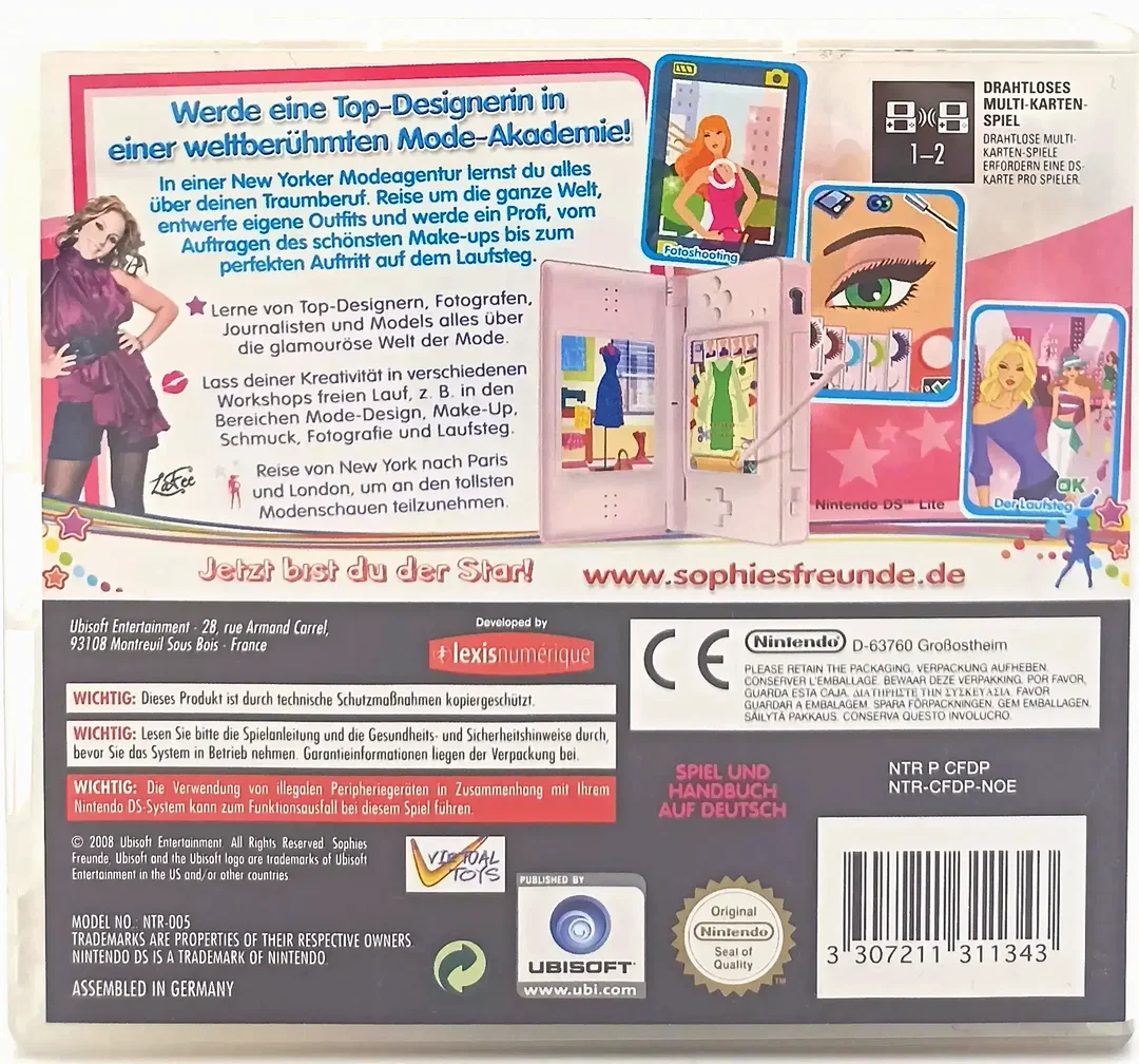 Nintendo DS "Sophies Freunde ‒ Mode-Akademie" – Bild 2