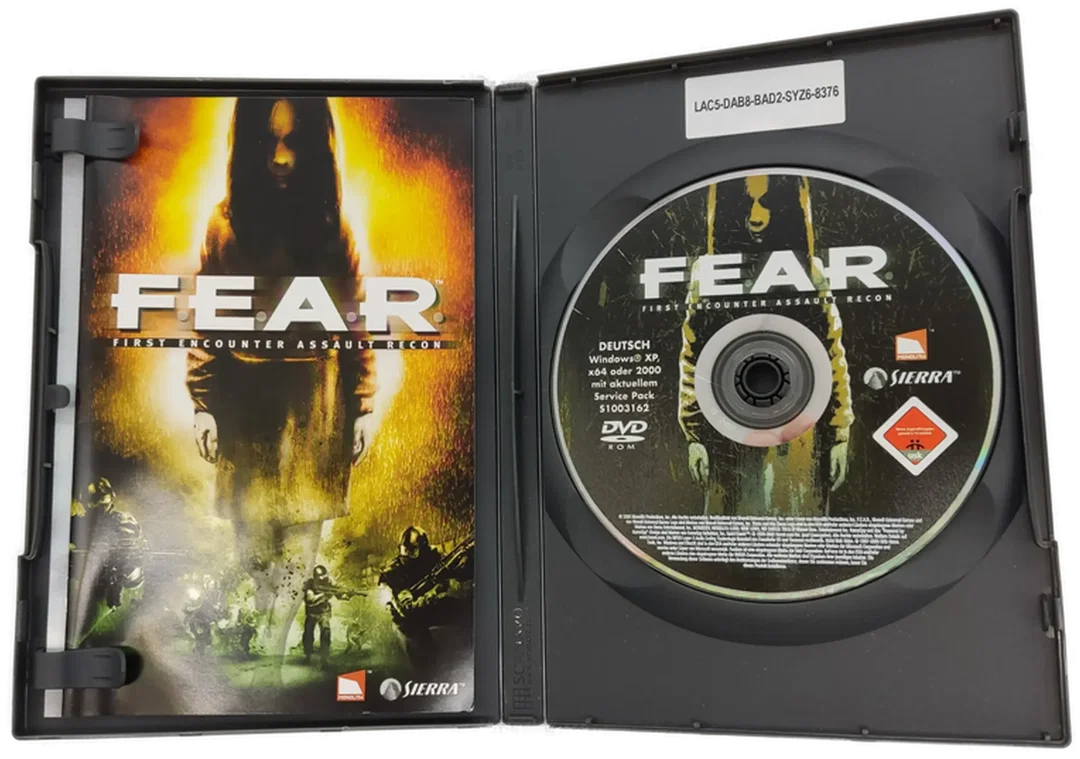 PC Game DVD-ROM Fear First Encounter Assault Recon – Bild 5