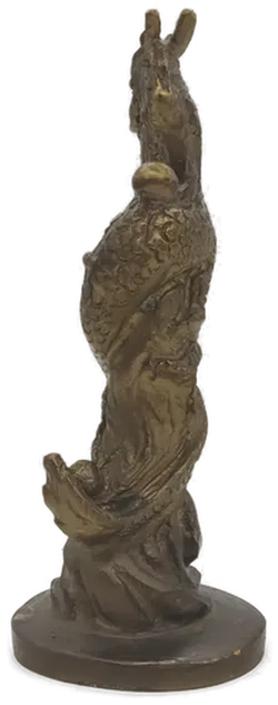 Lindwurm aus Messing - 25cm Höhe - Bild 4