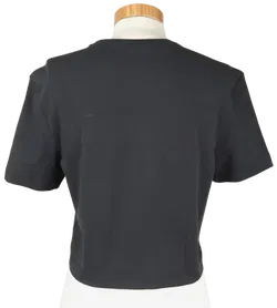 Nike Air Damen Crop T-Shirt, schwarz - Gr. L  - Bild 2