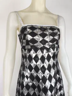 Faschingskleid mit Stulpen, Karneval, Fasching, Ball, Gr. S - Bild 2