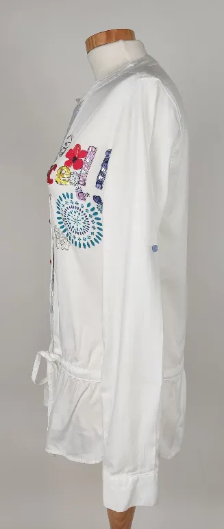 Desigual - Damen Langarm Bluse Gr. XS – Bild 3