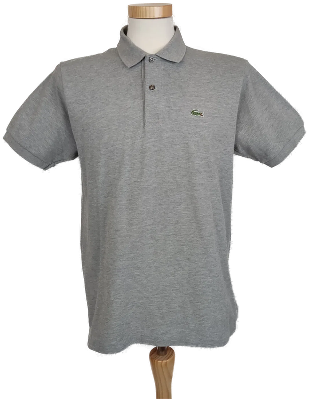 Lacoste Herren Poloshirt Grau Gr. 5 - Bild 4