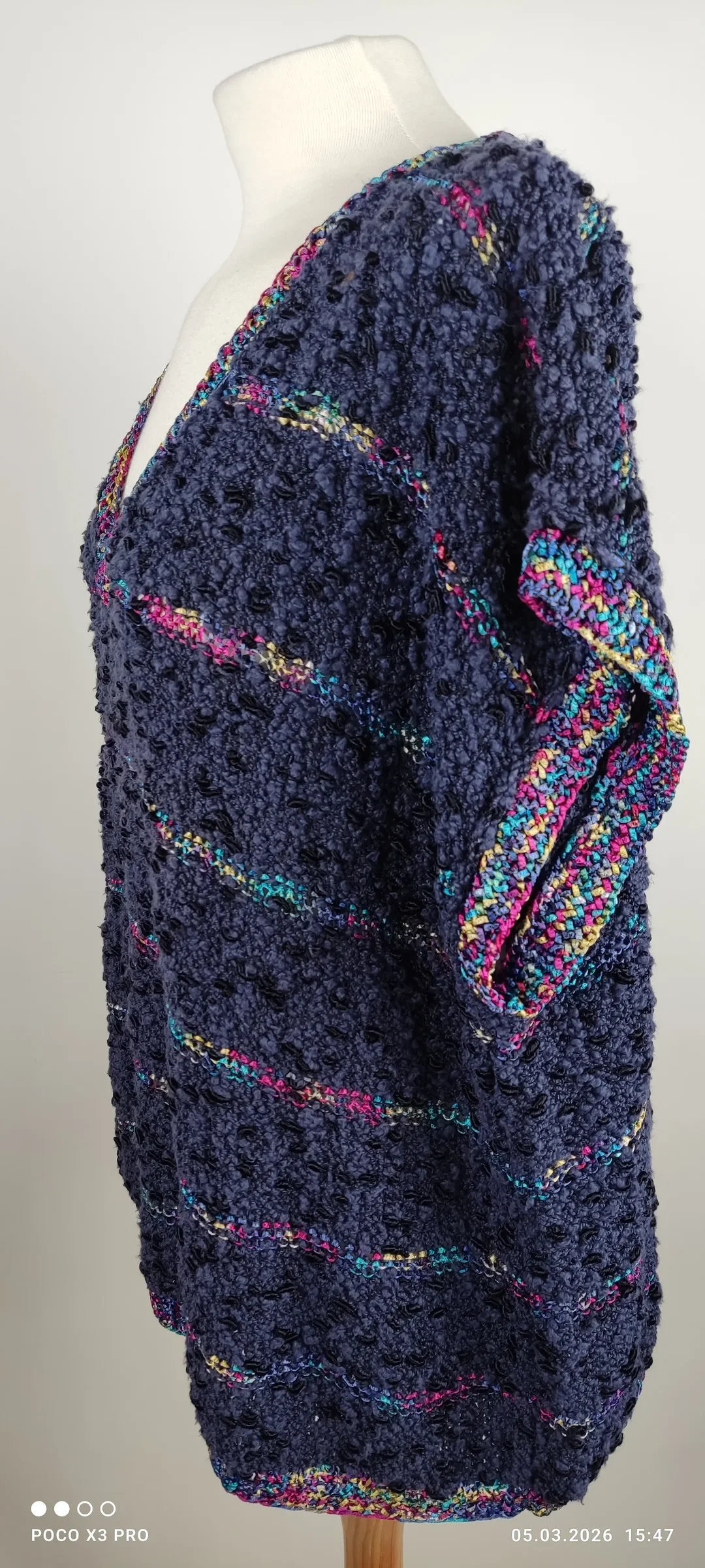 Laura Biagiotti Strickpullover Gestreift | Premium-Charme – Bild 4