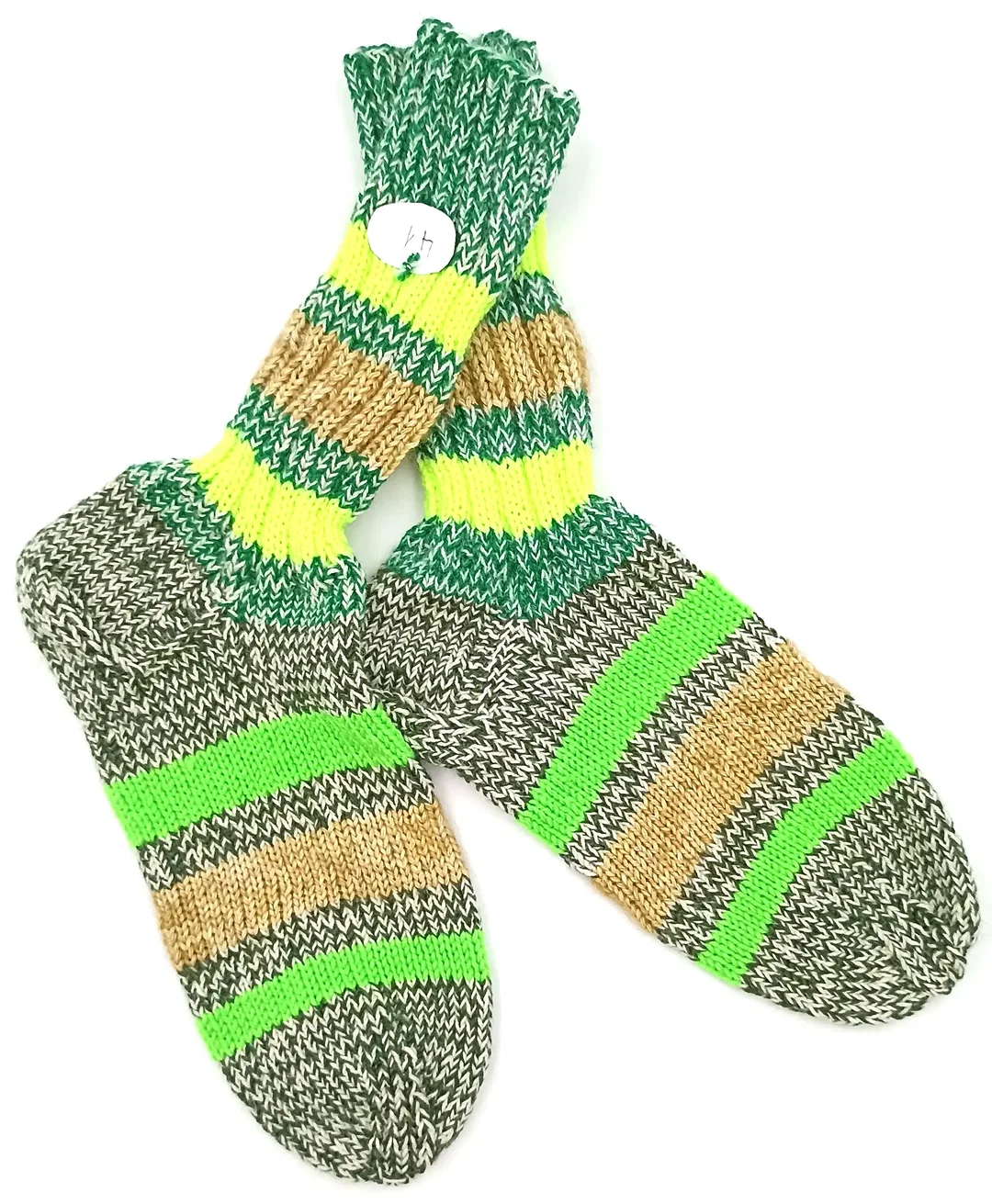 Handgestrickte Wollsocken Gr. 41 - Bild 1