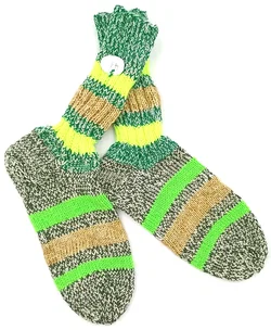 Handgestrickte Wollsocken Gr. 41 - Bild 1