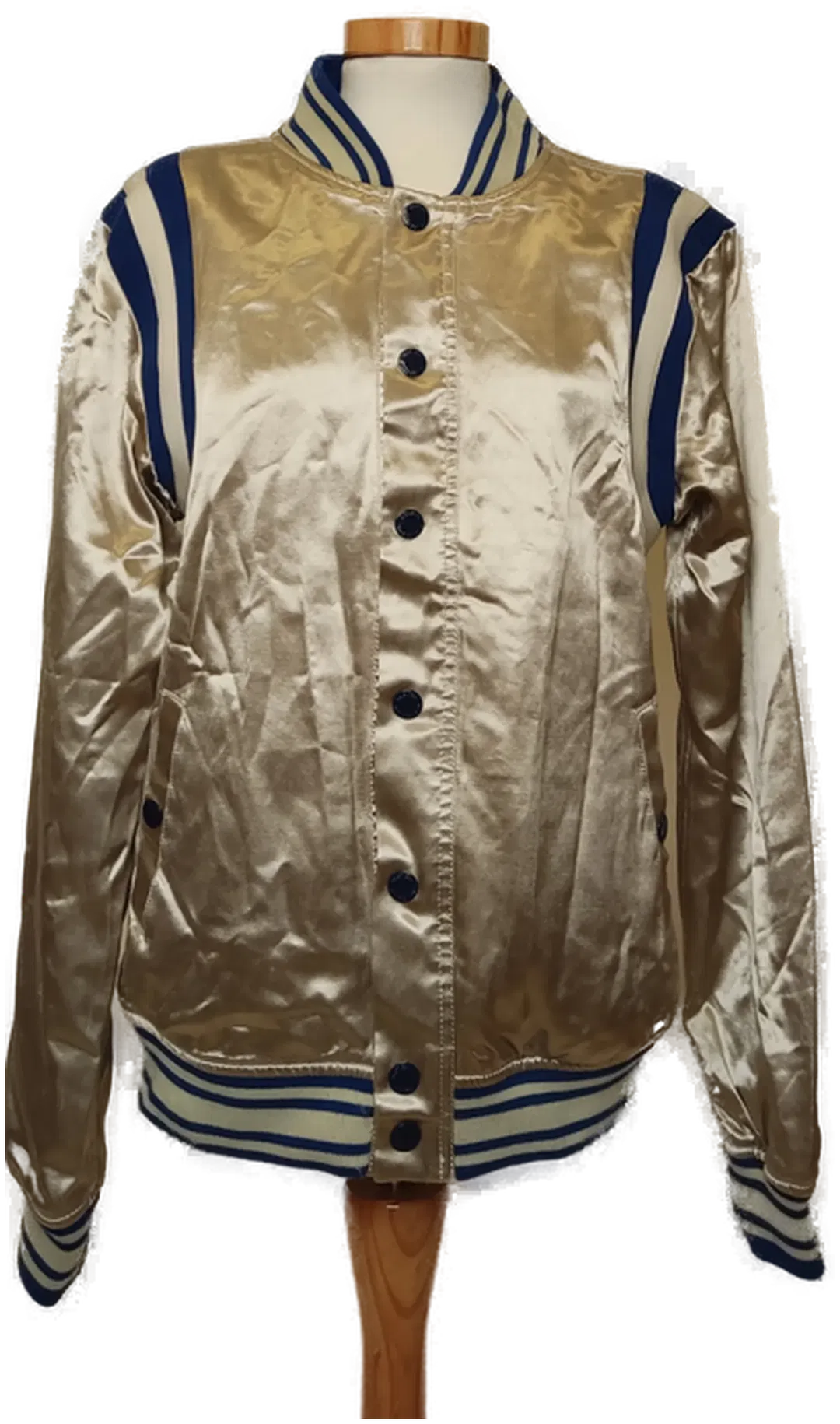 SCOTCH & SODA True Blue Damen Bomberjacke beige/blau Gr. S - Bild 1