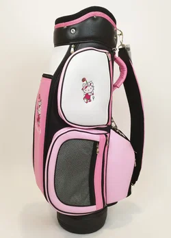 Sonstige Golftasche Hello Kitty Rosa‑Schwarz‑Weiß | Einmaliges Unikat - Bild 3