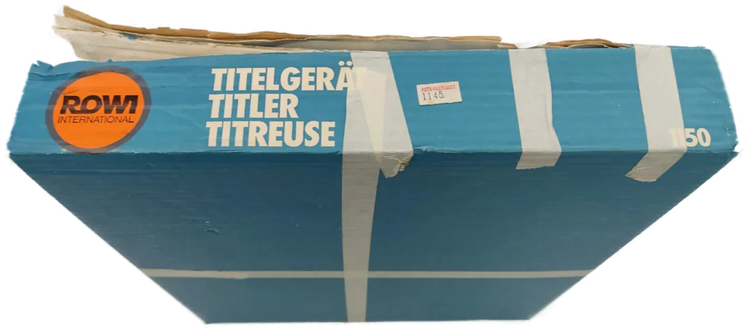 ROWI Titelgerät 1150 Vintage – Bild 3