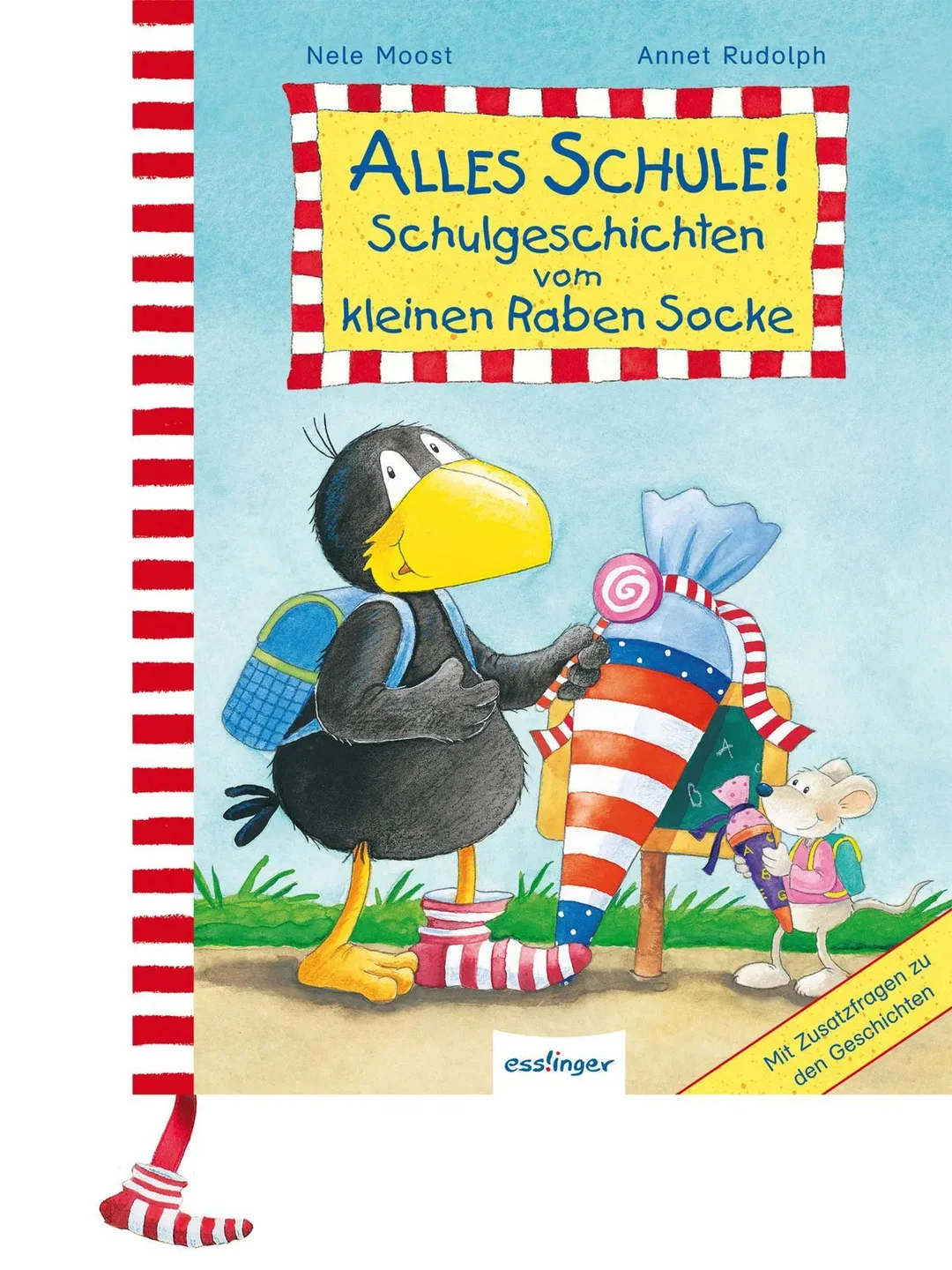 Der kleine Rabe Socke: Alles Schule! Schulgeschichten vom kleinen Raben Socke - Nele Moost – Bild 1