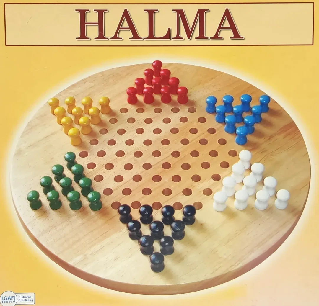 Halma Holz - Gesellschaftsspiel - Toy  – Bild 1