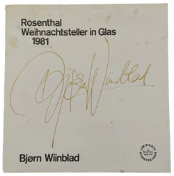 Rosenthal Weihnachtsteller Wandteller 1981 – Vorschau 2