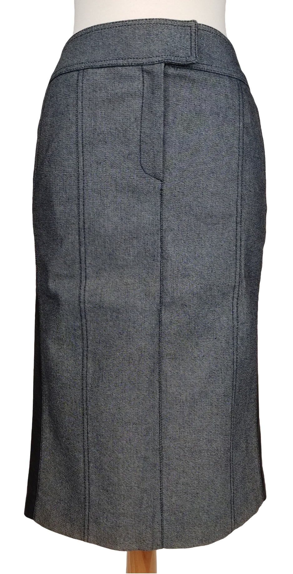 Jiminlee Damen Rock, schwarz/weiß - Gr. M - Bild 1