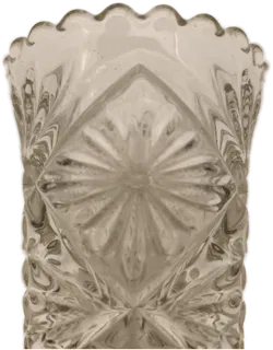 Glasvase, retro, - Bild 2