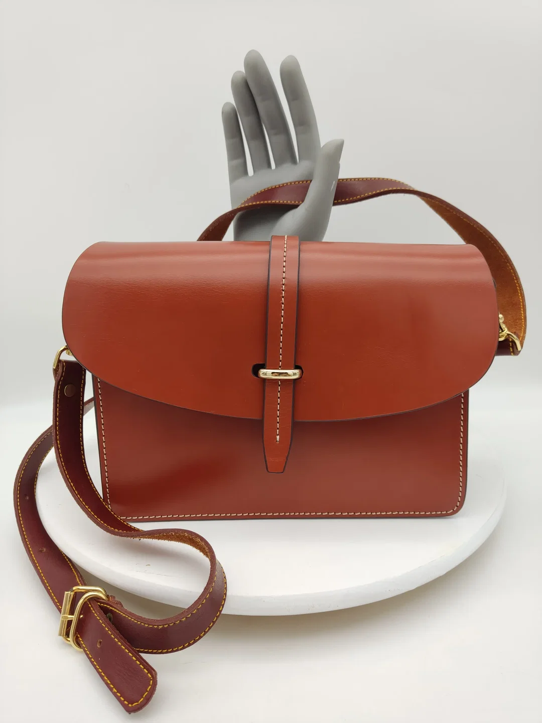 Dooney & Bourke Flap Crossbody Leder Handtasche | Eleganter Klassiker - Bild 4