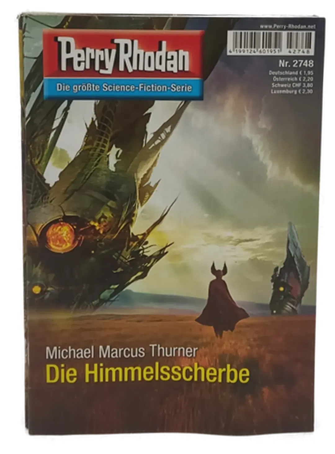 Romanheft Perry Rhodan Die Himmelsscherbe Erstauflage Nr.2748 - Bild 2