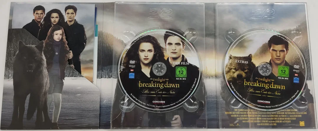 2 DVD's Breaking Dawn "Biss zum Ende der Nacht" Teil 2 Fanedition – Bild 3