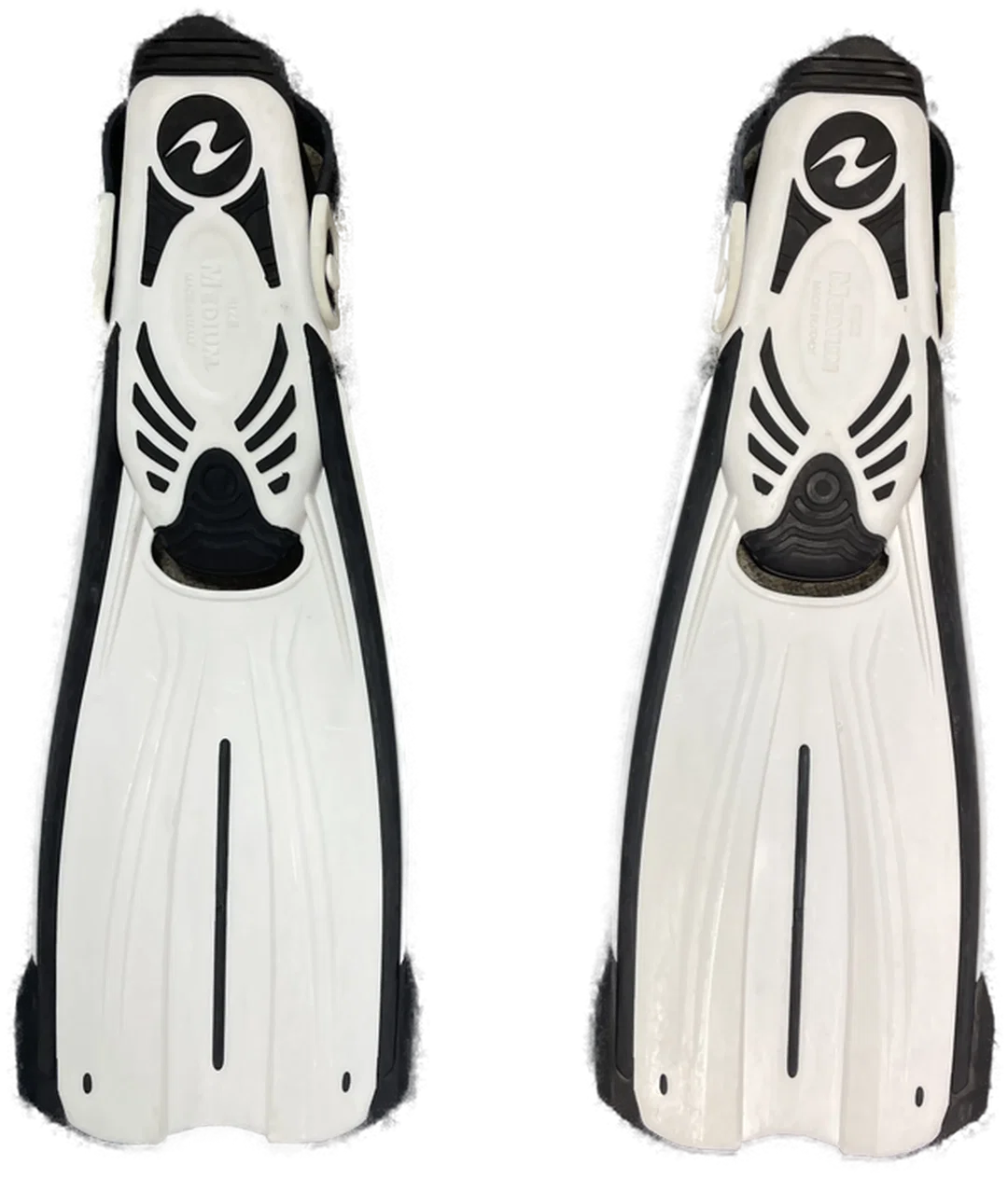 Aqua Lung Sport - Flossen - weiß - Größe Medium – Bild 2