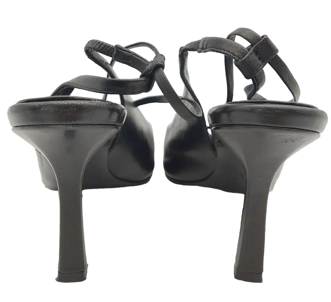 COS Damen Schnürsandalen, schwarz - Gr. 40 – Bild 5