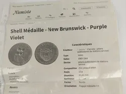 Werbemedaillen Shell aus Kanada - 13 Stück - Bild 2