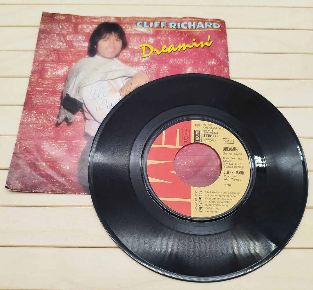 Cliff Richard, Vinyl Single, 2 Stück im Set  – Bild 2