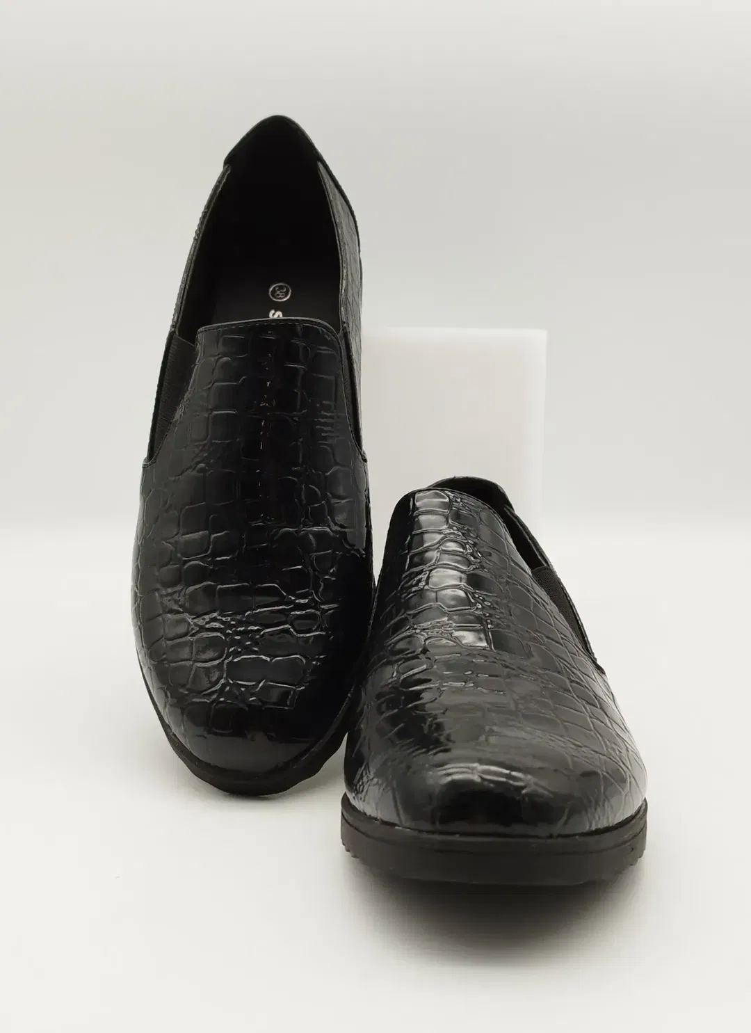 Scandi Damenschuhe Reptil-Look - Gr. 38 - Bild 1