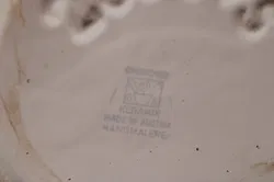 Gmundner Keramik Übertopf | Handbemalt | Streublumen-Dekor | Vintage  - Bild 3