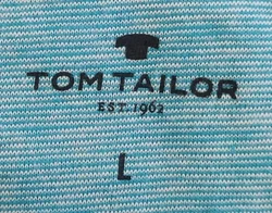 Tom Tailor Herrenshirt blau/weiß Gr. L – Vorschau 3